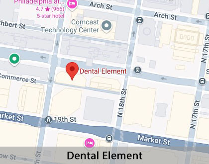 Map image for Am I a Candidate for Dental Implants in Philadelphia, PA